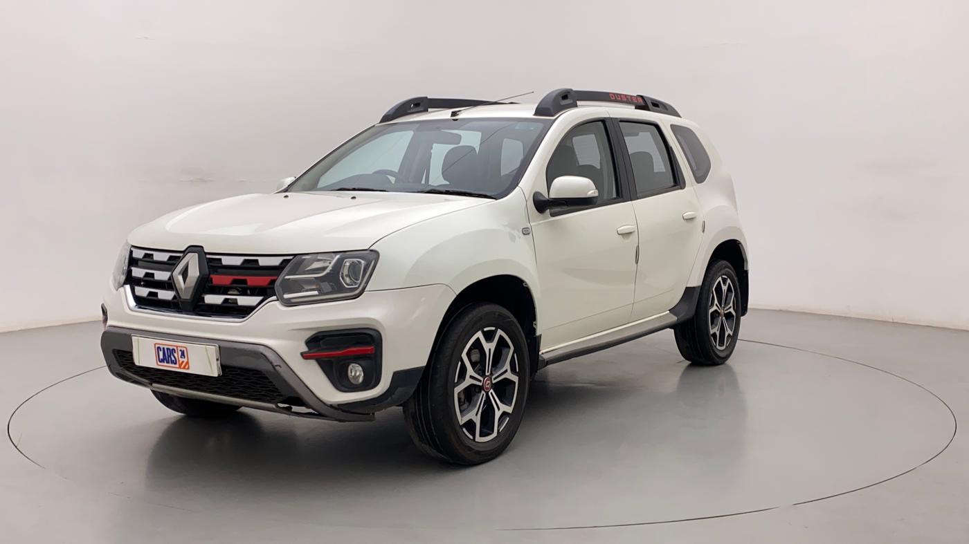 2020 Renault Duster RXZ 1.3 TURBO PETROL MT, Petrol, Manual, 95,849 km, Left Front Diagonal