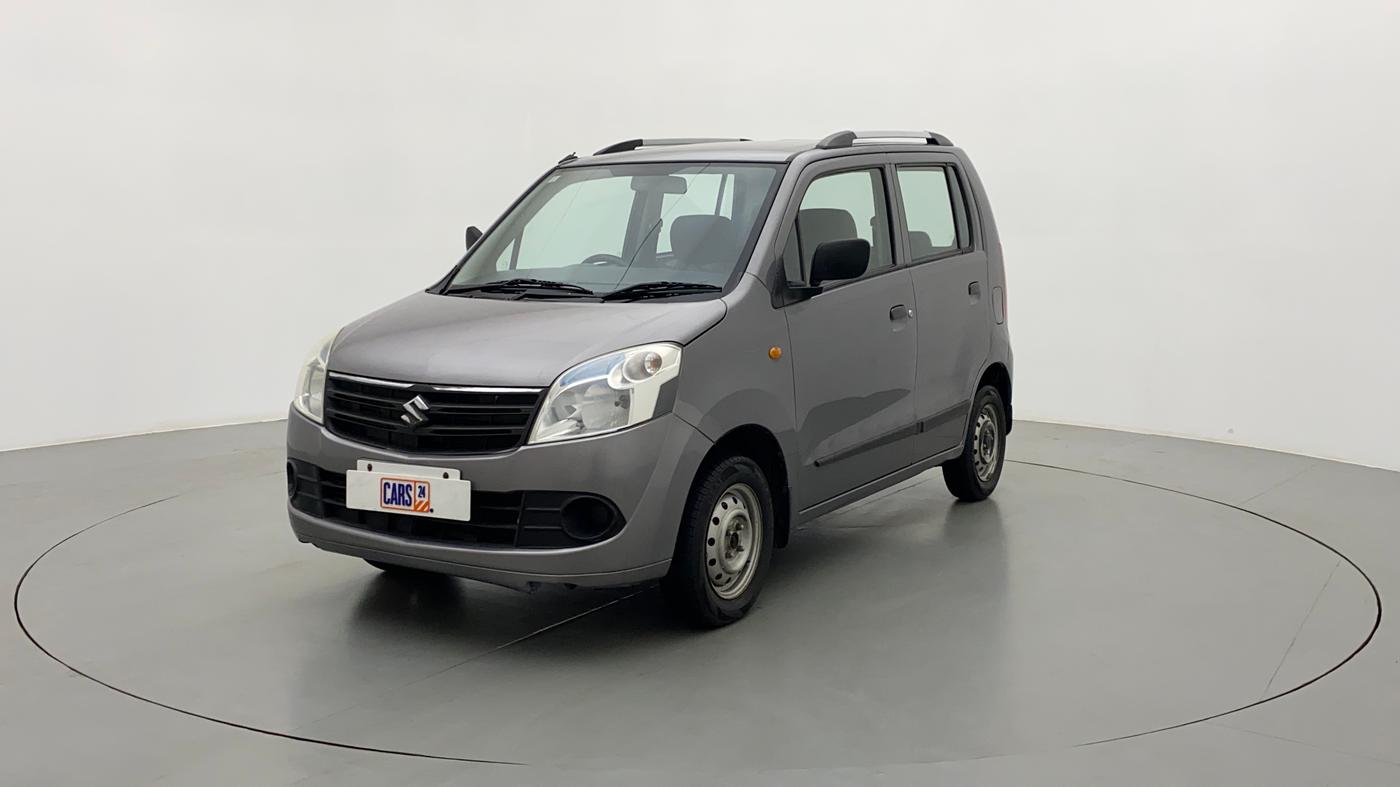 2011 Maruti Wagon R 1.0 LXI, Petrol, Manual, 38,592 km, Left Front Diagonal