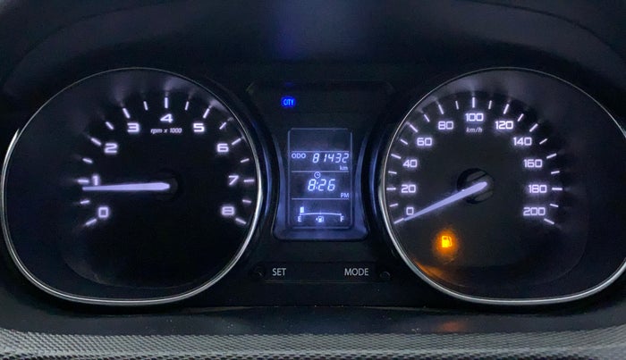 2019 Tata Tiago XT PETROL, Petrol, Manual, 81,541 km, Odometer Image