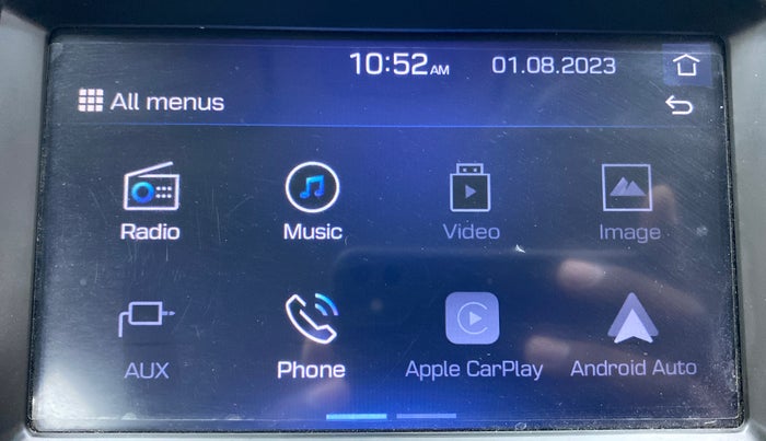 2017 Hyundai Grand i10 SPORTZ (O) AT 1.2 KAPPA VTVT, Petrol, Automatic, 53,867 km, Apple CarPlay and Android Auto