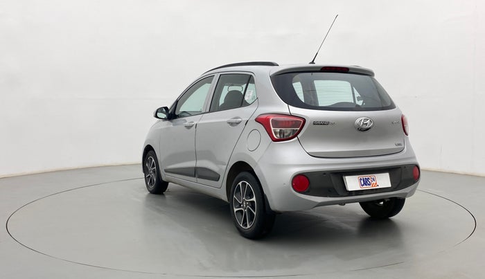 2017 Hyundai Grand i10 SPORTZ (O) AT 1.2 KAPPA VTVT, Petrol, Automatic, 53,867 km, Left Back Diagonal