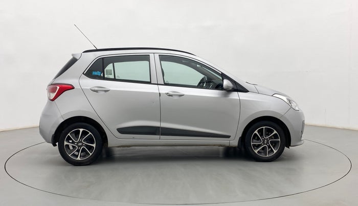 2017 Hyundai Grand i10 SPORTZ (O) AT 1.2 KAPPA VTVT, Petrol, Automatic, 53,867 km, Right Side View