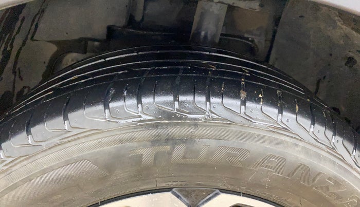 2021 Tata NEXON XZ PLUS PETROL SUNROOF, Petrol, Manual, 30,391 km, Left Front Tyre Tread