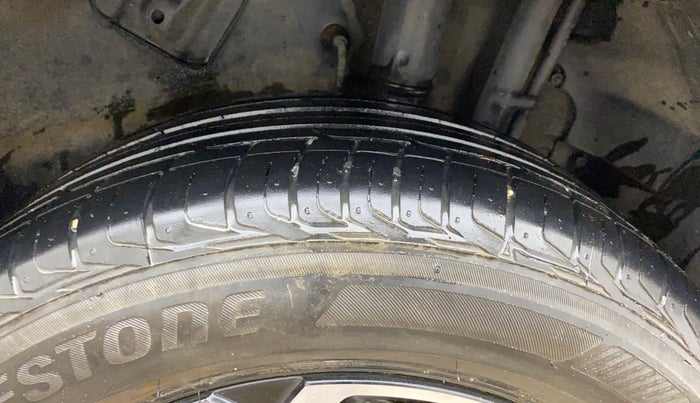 2021 Tata NEXON XZ PLUS PETROL SUNROOF, Petrol, Manual, 30,391 km, Left Rear Tyre Tread