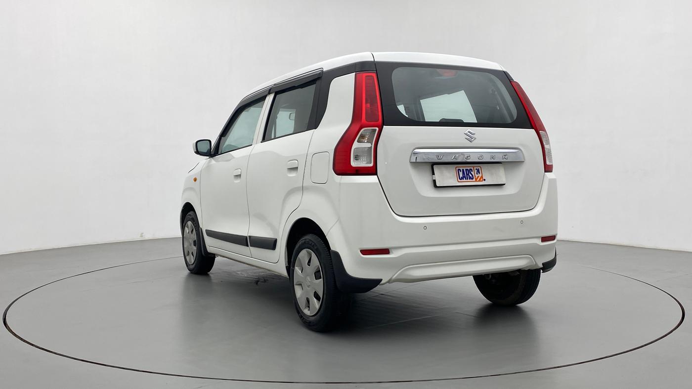 2019 Maruti New Wagon-R VXI 1.0 AMT, Petrol, Automatic, 28,633 km, Left Back Diagonal