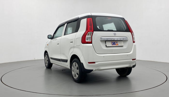 2019 Maruti New Wagon-R VXI 1.0 AMT, Petrol, Automatic, 28,633 km, Left Back Diagonal