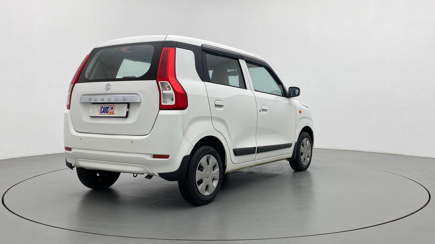2019 Maruti New Wagon-R VXI 1.0 AMT, Petrol, Automatic, 28,633 km, Right Back Diagonal