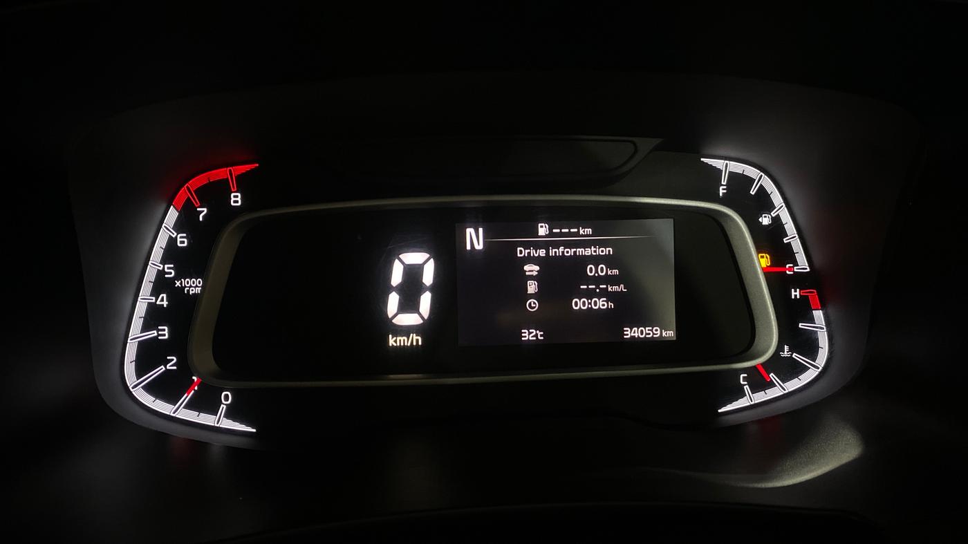 2022 KIA SONET HTX PLUS 1.0 IMT, Petrol, Manual, 34,056 km, Odometer Image