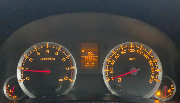 2013 Maruti Swift Dzire VXI, Petrol, Manual, 99,435 km, Odometer Image