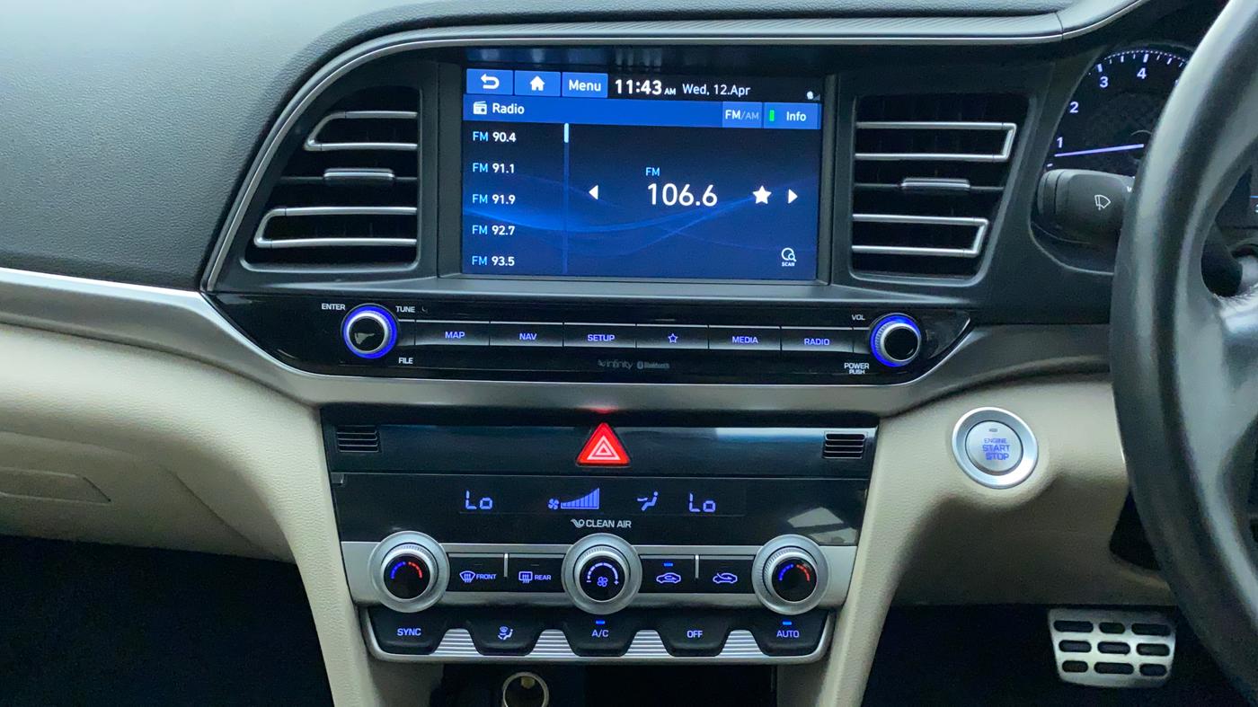 2021 Hyundai New Elantra 2.0 SX(O) AT PETROL, Petrol, Automatic, 16,561 km, Air Conditioner