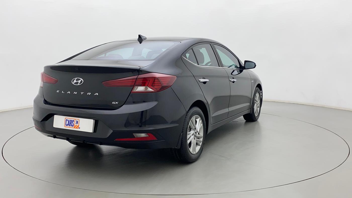 2021 Hyundai New Elantra 2.0 SX(O) AT PETROL, Petrol, Automatic, 16,561 km, Right Back Diagonal