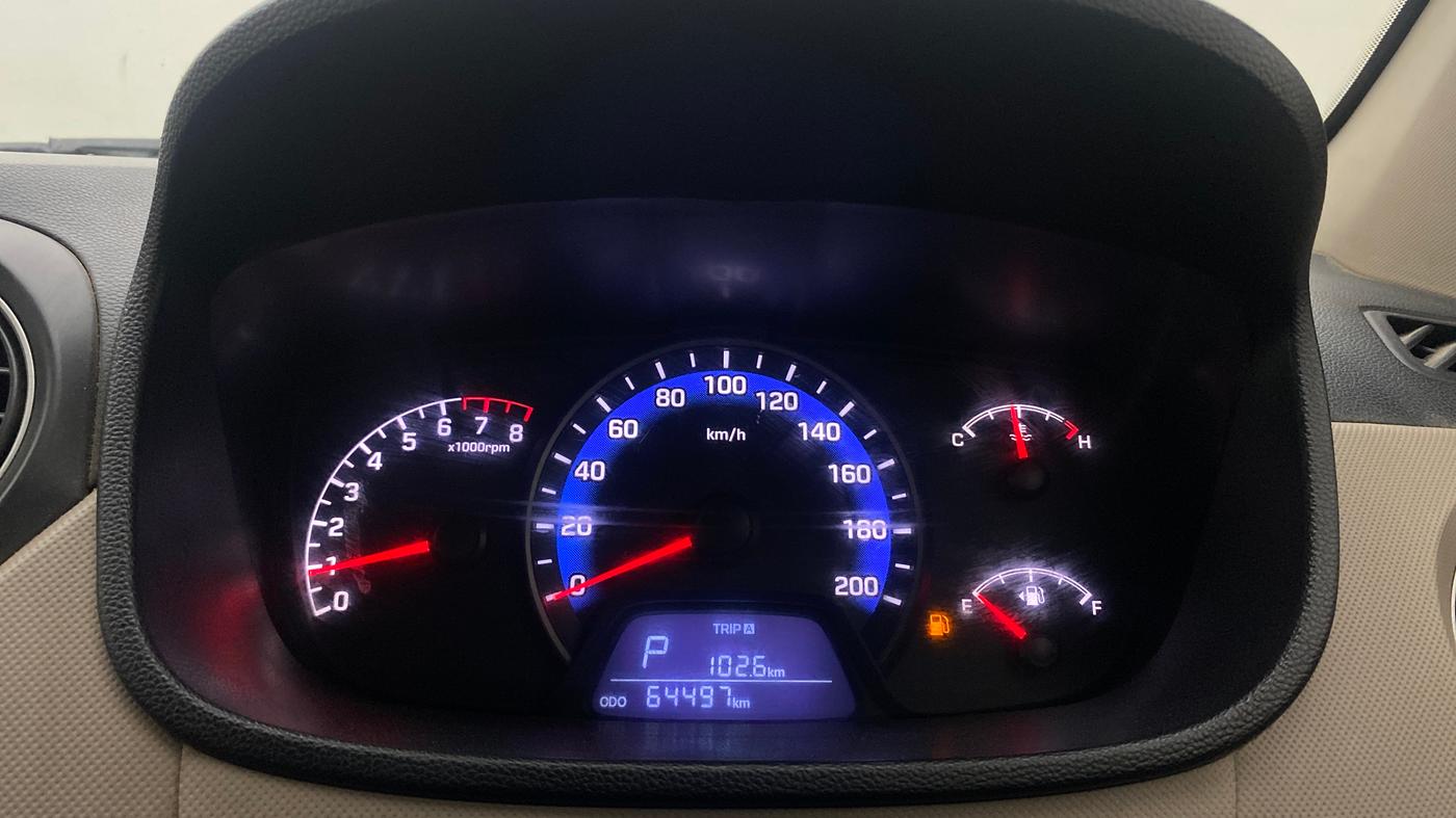 2017 Hyundai Xcent S AT 1.2, Petrol, Automatic, 64,473 km, Odometer Image