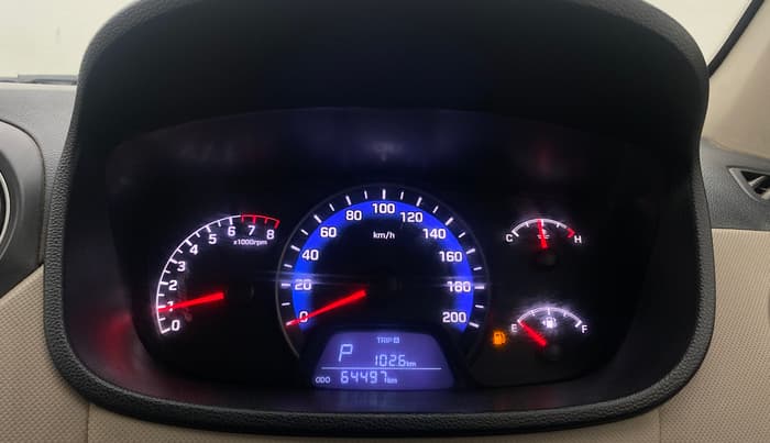 2017 Hyundai Xcent S AT 1.2, Petrol, Automatic, 64,473 km, Odometer Image