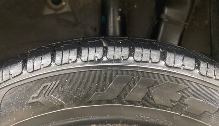 2017 Hyundai Xcent S AT 1.2, Petrol, Automatic, 64,473 km, Left Rear Tyre Tread