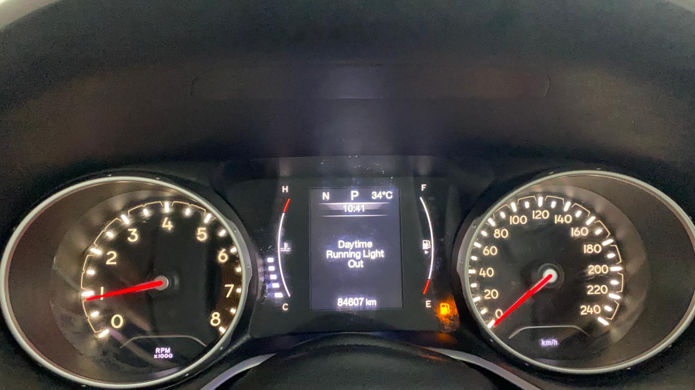 2017 Jeep Compass LIMITED 1.4 PETROL AT, Petrol, Automatic, 84,607 km, Odometer Image