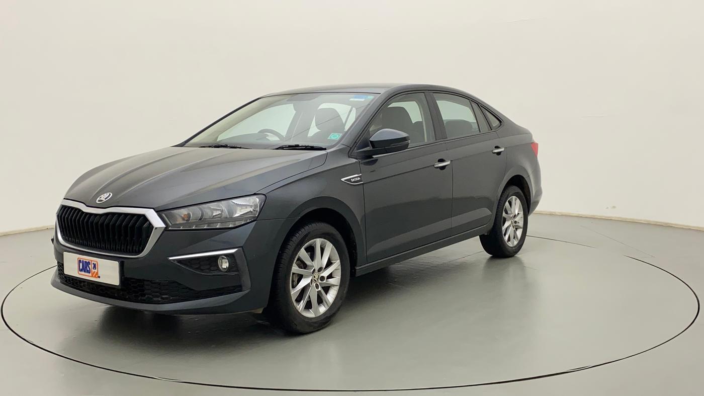 2022 Skoda SLAVIA AMBITION 1.0L TSI AT, Petrol, Automatic, 11,332 km, Left Front Diagonal