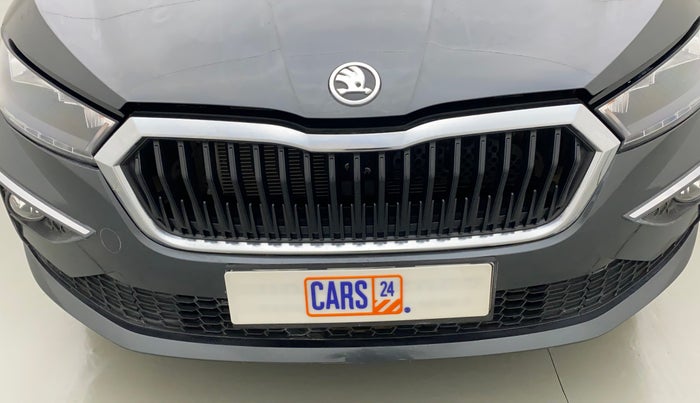 2022 Skoda SLAVIA AMBITION 1.0L TSI AT, Petrol, Automatic, 11,332 km, Front bumper - Chrome strip damage