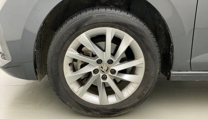 2022 Skoda SLAVIA AMBITION 1.0L TSI AT, Petrol, Automatic, 11,332 km, Left Front Wheel