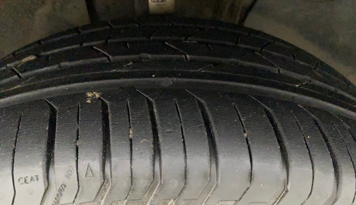 2022 Skoda SLAVIA AMBITION 1.0L TSI AT, Petrol, Automatic, 11,332 km, Left Front Tyre Tread