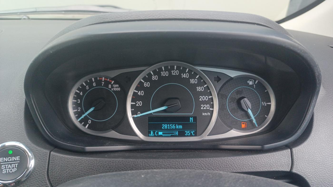 2021 Ford New Figo TITANIUM PLUS 1.2 PETROL AT, Petrol, Automatic, 28,155 km, Odometer Image