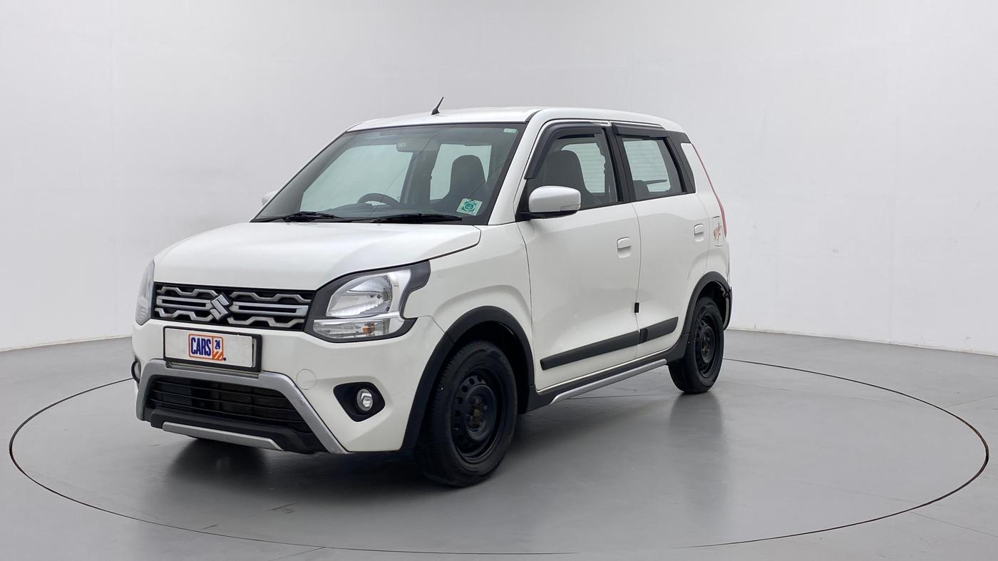 2019 Maruti New Wagon-R ZXI 1.2 AMT, Petrol, Automatic, 39,586 km, Left Front Diagonal