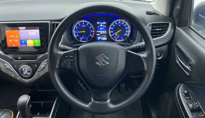 2020 Maruti Baleno ZETA 1.2 K12 CVT, Petrol, Automatic, 26,683 km, Steering Wheel Close Up