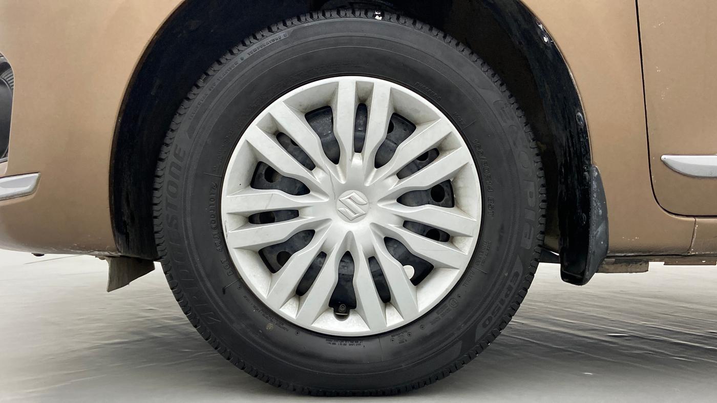 2017 Maruti Dzire VXI, Petrol, Manual, 24,286 km, Left Front Wheel