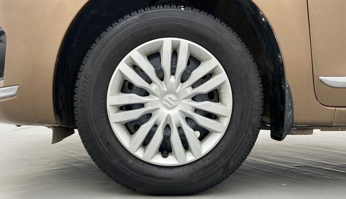 2017 Maruti Dzire VXI, Petrol, Manual, 24,286 km, Left Front Wheel