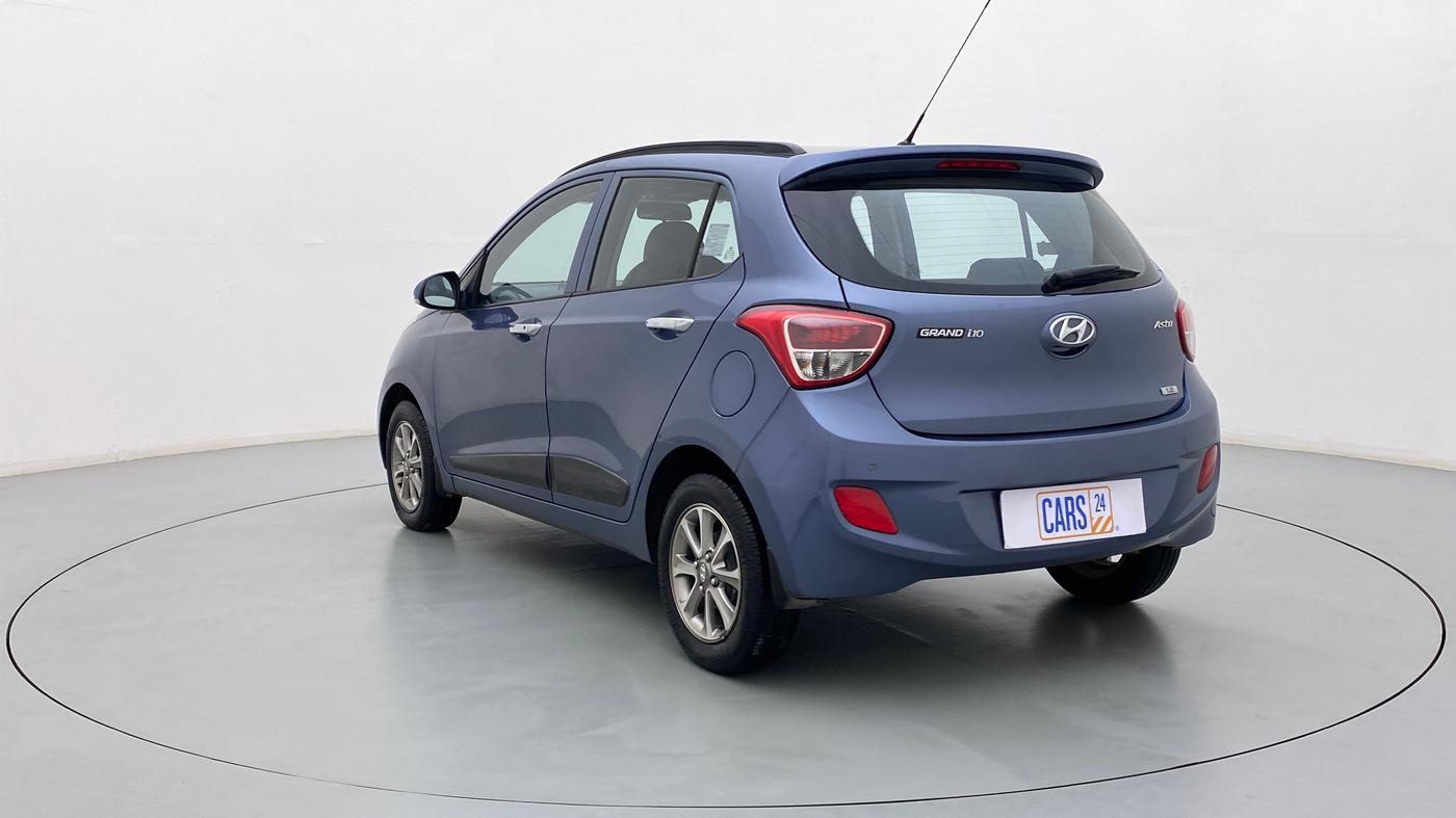 2015 Hyundai Grand i10 ASTA (O) 1.2 KAPPA VTVT, Petrol, Manual, 45,901 km, Left Back Diagonal