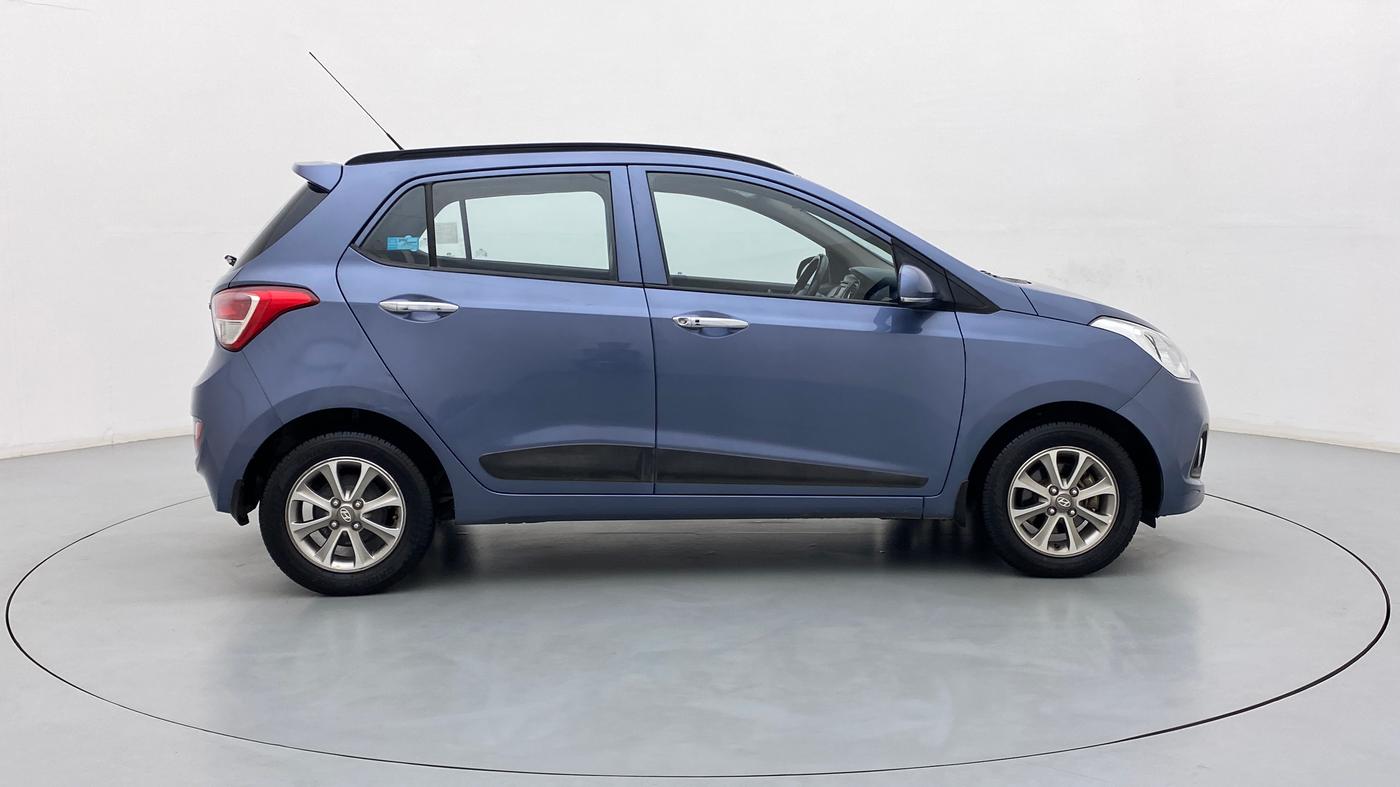 2015 Hyundai Grand i10 ASTA (O) 1.2 KAPPA VTVT, Petrol, Manual, 45,901 km, Right Side View
