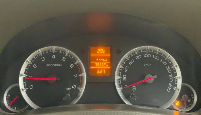 2013 Maruti Ertiga ZXI, Petrol, Manual, 79,332 km, Odometer Image