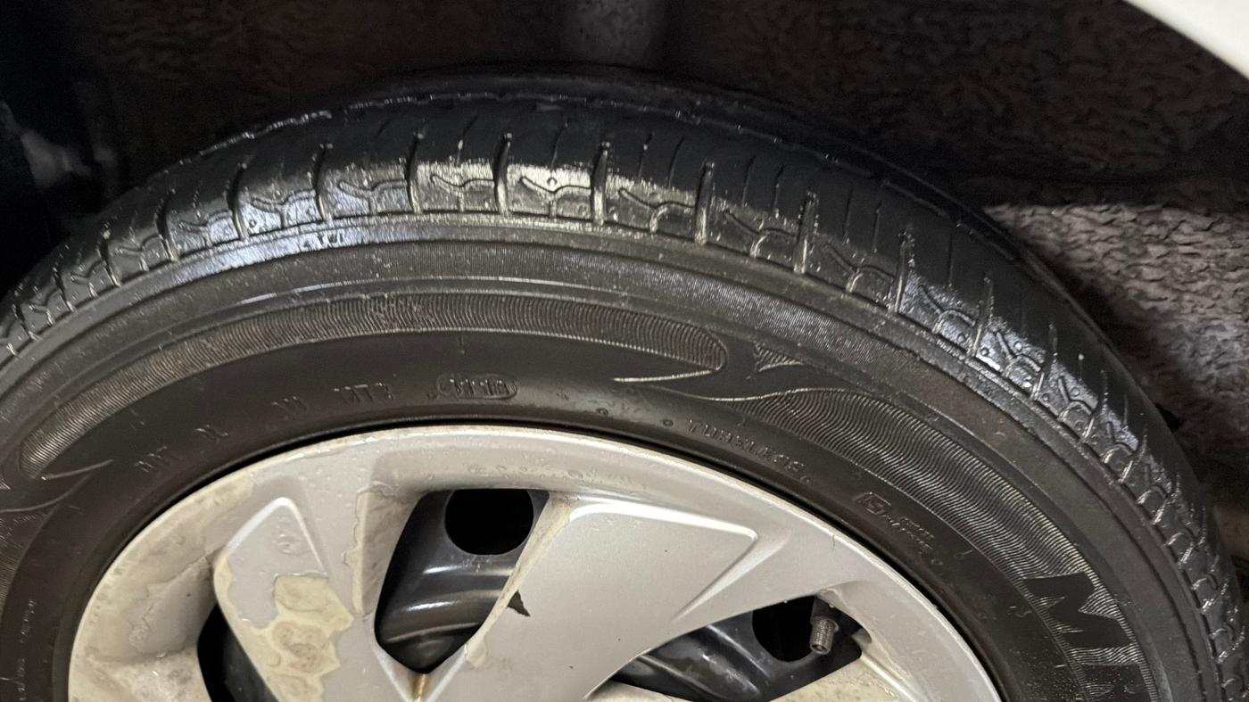 2018 Hyundai NEW SANTRO SPORTZ AMT, Petrol, Automatic, 51,370 km, Right Rear Tyre Tread