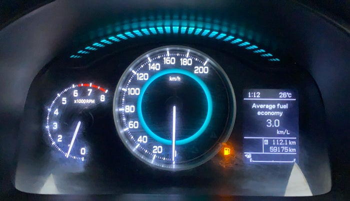 2018 Maruti IGNIS ALPHA 1.2 K12 DUAL TONE, Petrol, Manual, 59,345 km, Odometer Image