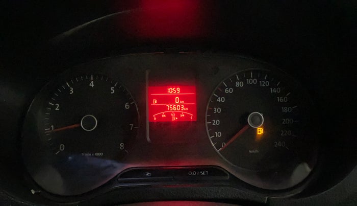 2014 Volkswagen Polo COMFORTLINE 1.2L PETROL, Petrol, Manual, 75,582 km, Odometer Image