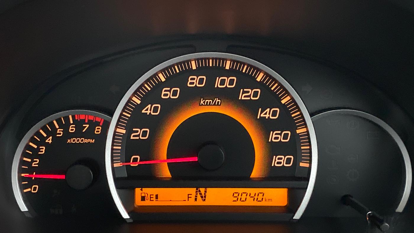 2015 Maruti Wagon R 1.0 VXI AMT, Petrol, Automatic, 9,032 km, Odometer Image