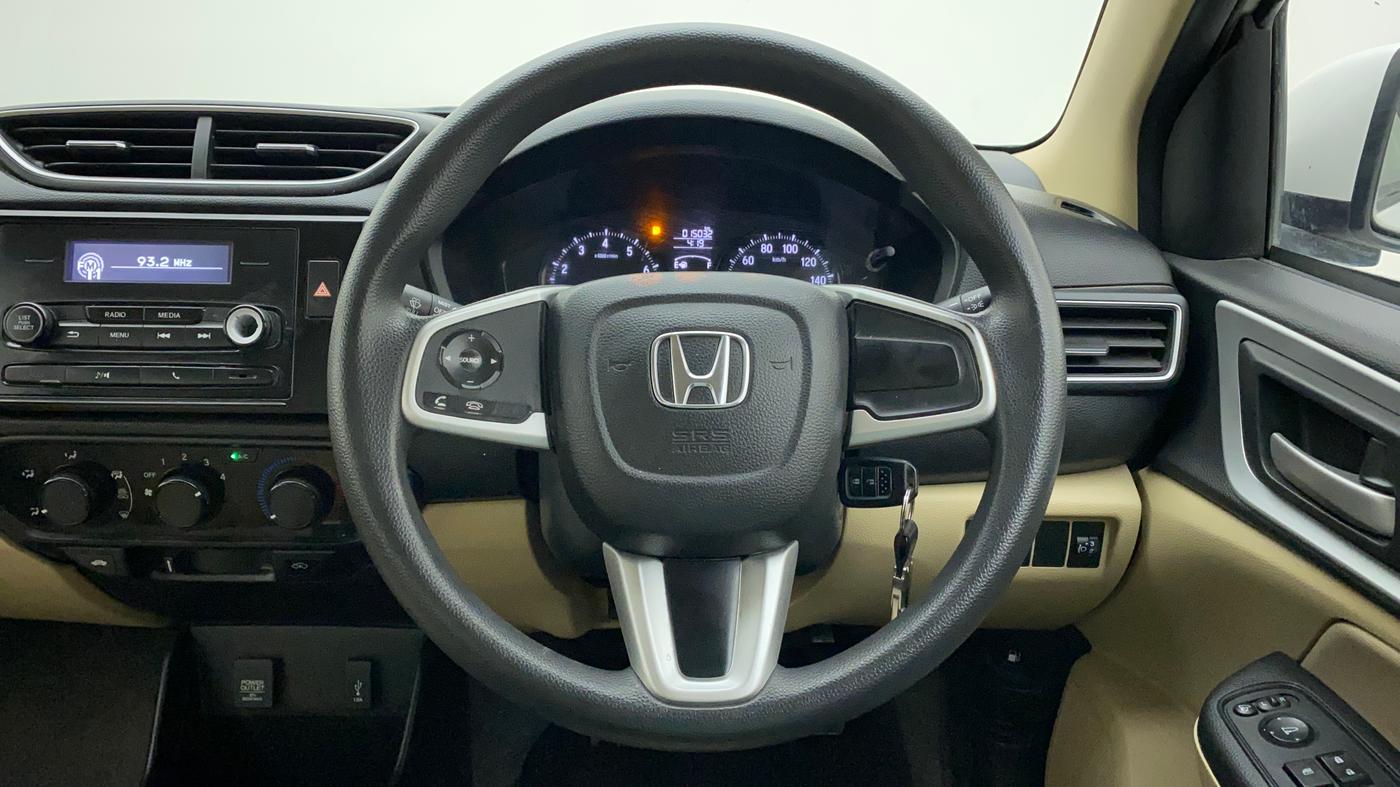 2021 Honda Amaze 1.2L I-VTEC S, Petrol, Manual, 15,032 km, Steering Wheel Close Up