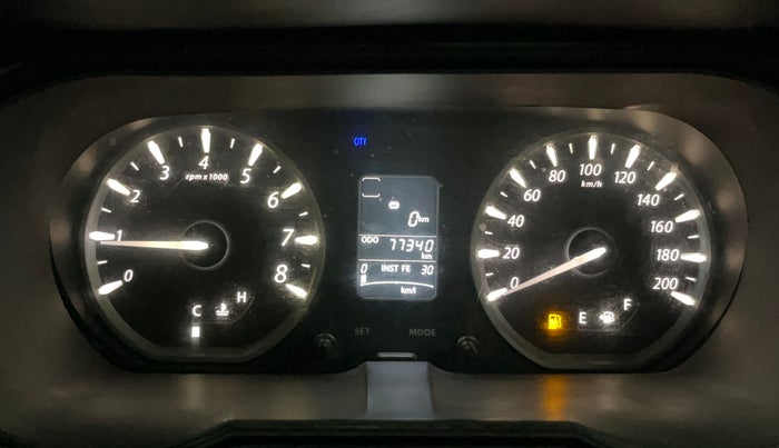 2015 Tata Bolt XM REVOTRON, Petrol, Manual, 77,367 km, Odometer Image