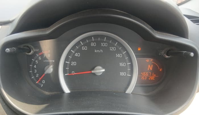 2015 Maruti Celerio VXI AMT, Petrol, Automatic, 46,658 km, Odometer Image