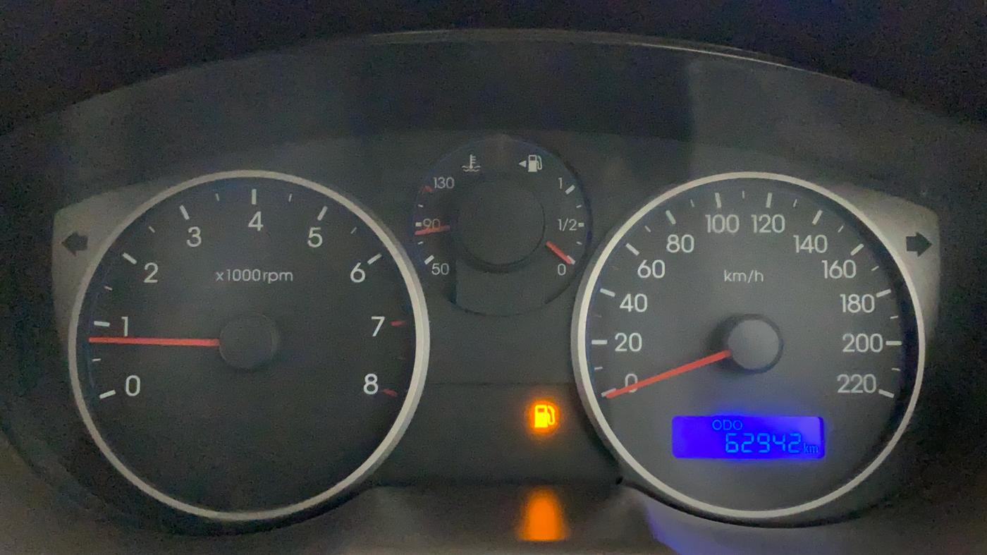 2011 Hyundai i20 ASTA 1.2, Petrol, Manual, 63,293 km, Odometer Image