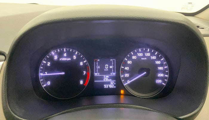 2016 Hyundai Creta SX PLUS 1.6 PETROL, Petrol, Manual, 93,741 km, Odometer Image