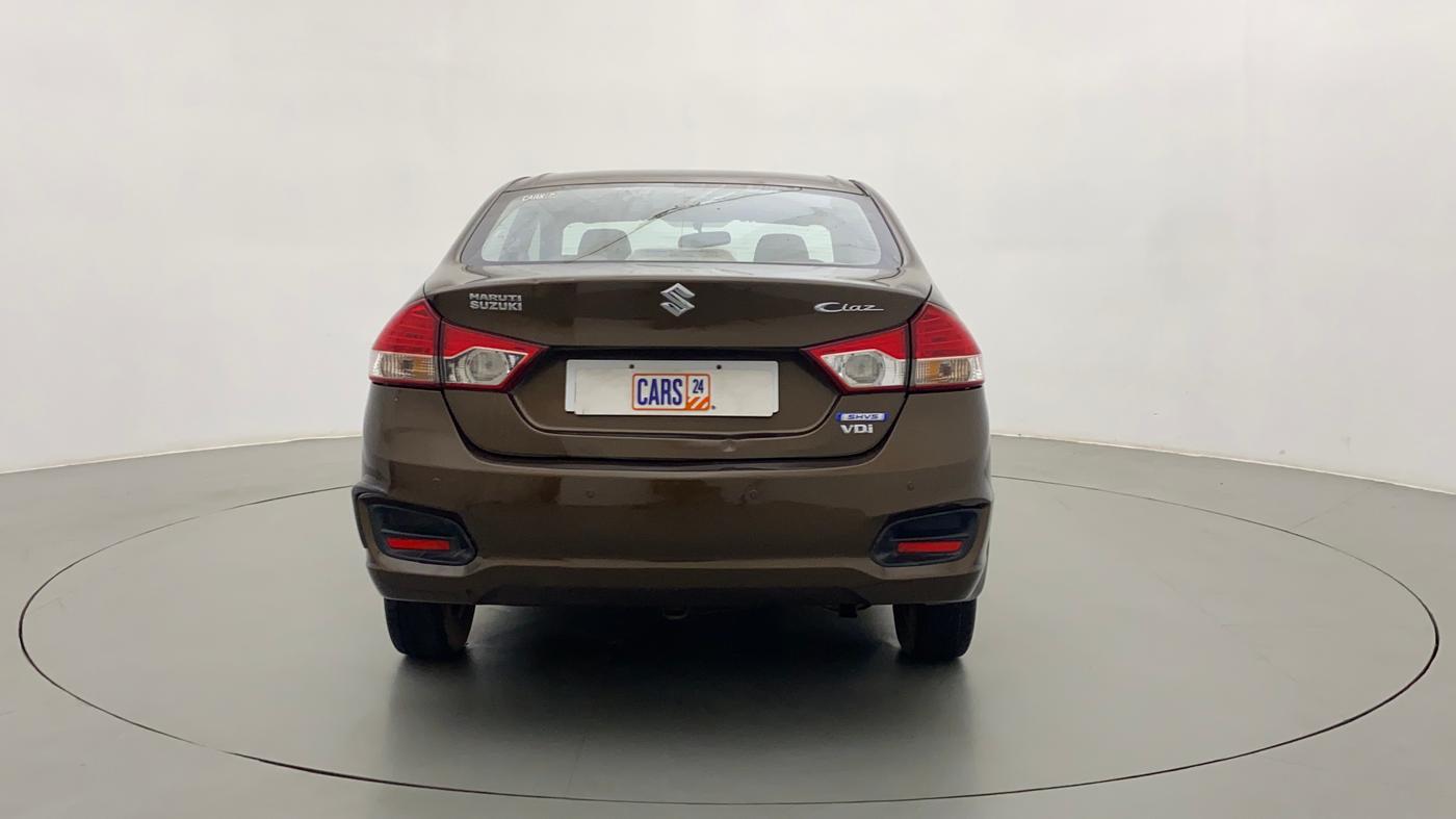 2015 Maruti Ciaz VDI SHVS, Diesel, Manual, 1,14,701 km, Back/Rear