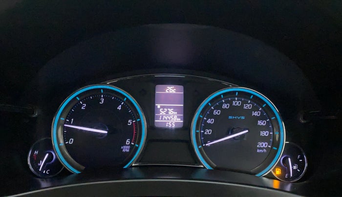 2015 Maruti Ciaz VDI SHVS, Diesel, Manual, 1,14,701 km, Odometer Image