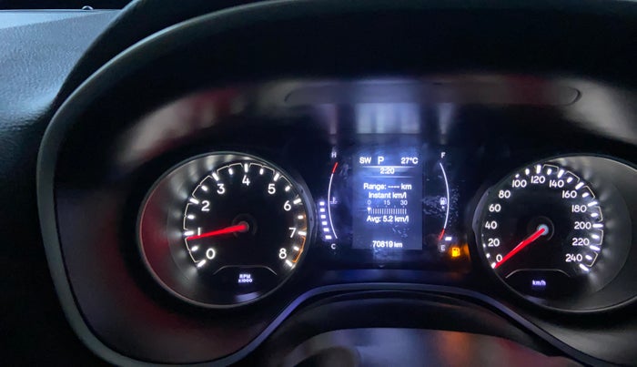 2019 Jeep Compass LIMITED PLUS PETROL AT, Petrol, Automatic, 70,805 km, Odometer Image