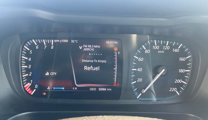 2021 Tata ALTROZ XZ PETROL, Petrol, Manual, 50,067 km, Odometer Image