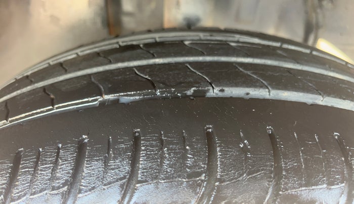 2021 Tata ALTROZ XZ PETROL, Petrol, Manual, 50,067 km, Right Rear Tyre Tread