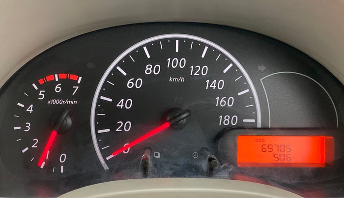 2013 Nissan Micra XV PETROL, Petrol, Manual, 69,752 km, Odometer Image