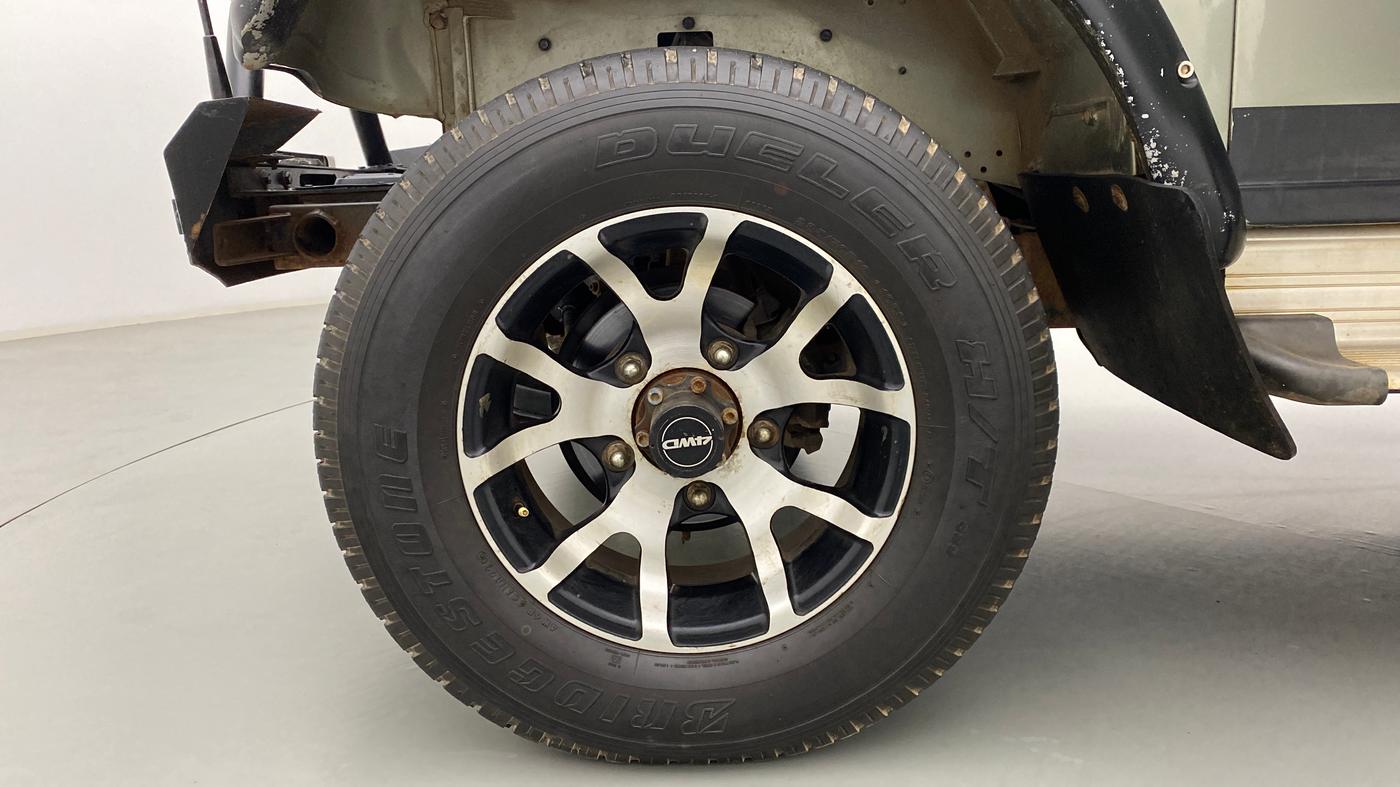 2013 Mahindra Thar CRDE 4X4 BS IV, Diesel, Manual, 71,542 km, Left Front Wheel