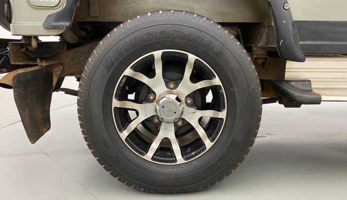 2013 Mahindra Thar CRDE 4X4 BS IV, Diesel, Manual, 71,542 km, Right Rear Wheel