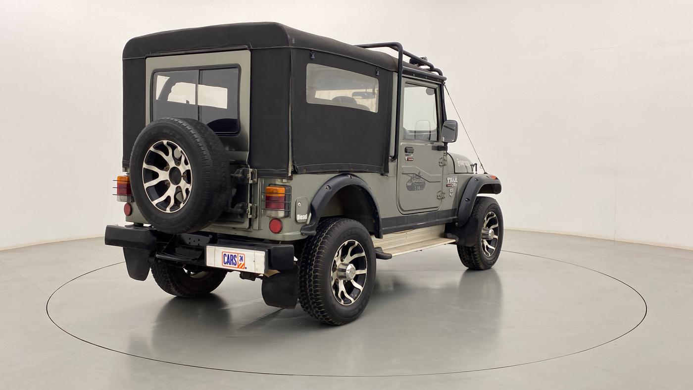 2013 Mahindra Thar CRDE 4X4 BS IV, Diesel, Manual, 71,542 km, Right Back Diagonal