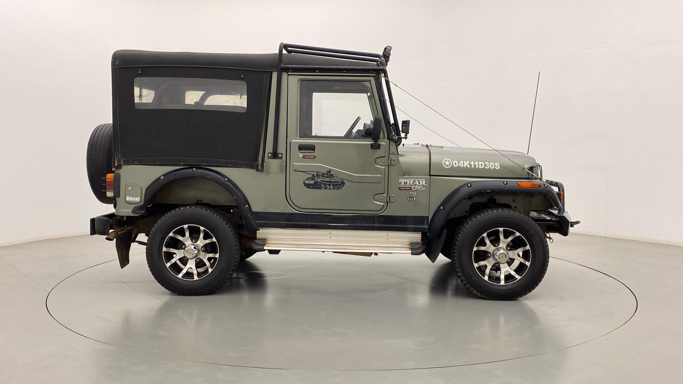 2013 Mahindra Thar CRDE 4X4 BS IV, Diesel, Manual, 71,542 km, Right Side View